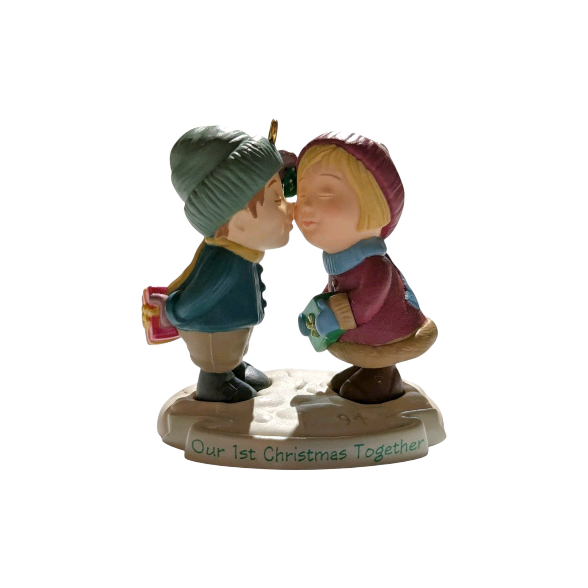 Hallmark Keepsake 1994 – Our First Christmas Together, Ornement Traîneau, Collection Noël
