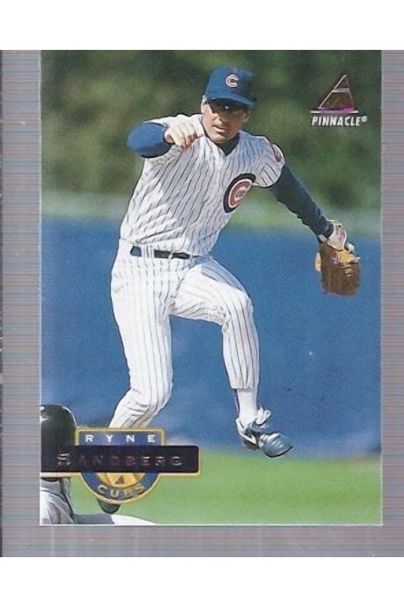1994 Pinnacle #6 Ryne Sandberg Chicago Cubs MLB Baseball Base Trading Card