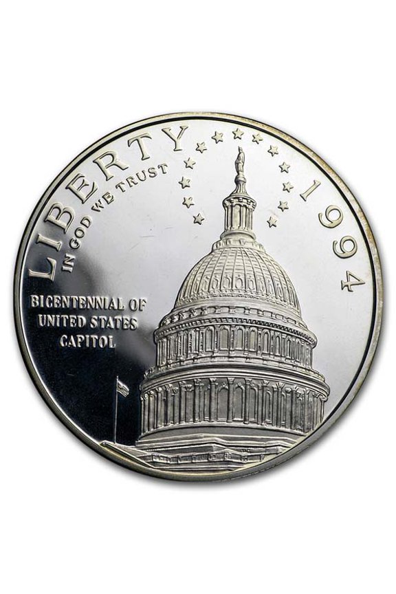 1994-S Capitol $1 Silver Commem Proof (Capsule Only)