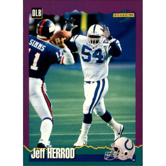 1994 Score #87 Jeff Herrod NFL Football Trading Card