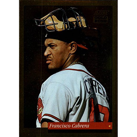 1994 Score Gold Rush #222 Francisco Cabrera MLB Baseball Trading Card