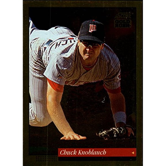 1994 Score Gold Rush #89 Chuck Knoblauch MLB Baseball Trading Card