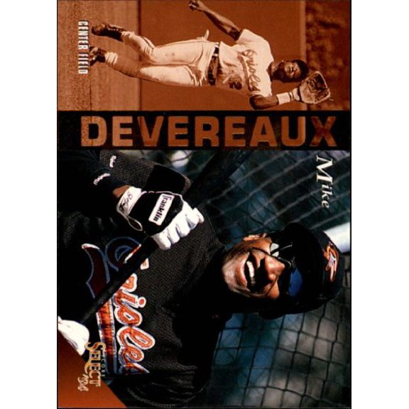 1994 Select #131 Mike Devereaux MLB Baseball Trading Card