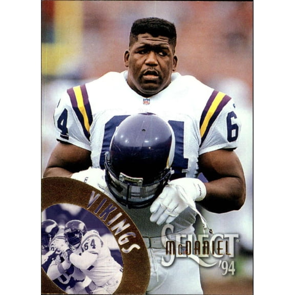 1994 Select Football Minnesota Vikings Team Set Warren Moon 8 Cards NrMt-Mint