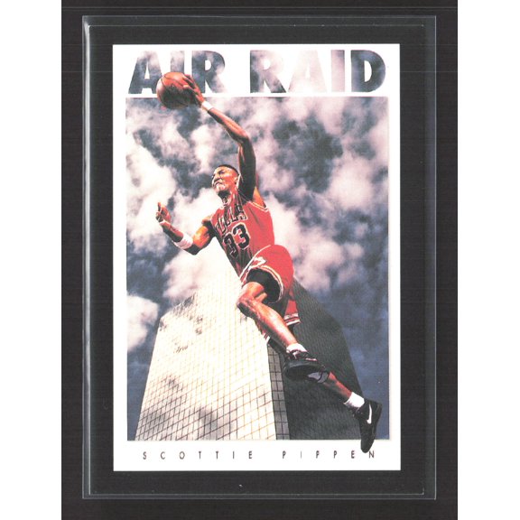 1994 SkyBox Air Raid Scottie Pippen #321 Chicago Bulls Basketball Card Chicago Bulls NBA Basketball Trading Card