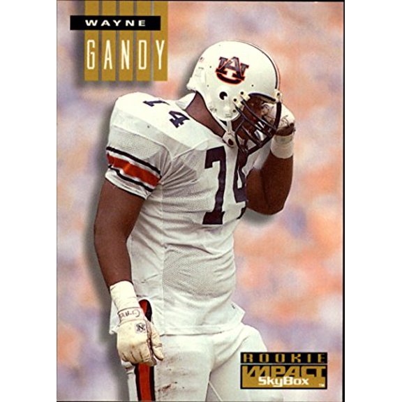 1994 SkyBox Impact #287 Wayne Gandy RC NFL Football Trading Card