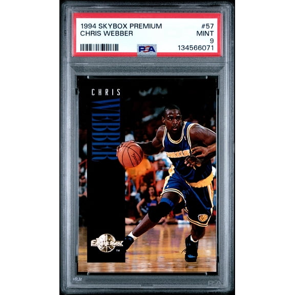 1994 Skybox Premium Chris Webber #57 PSA 9