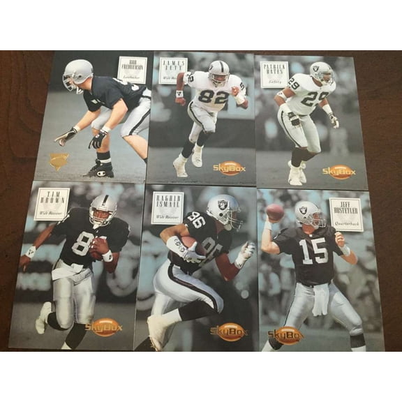 1994 Skybox Premium Football Oakland Raiders Team Set 6 Cards