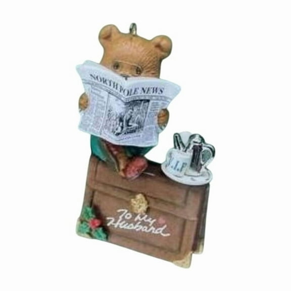 1994 To My Favorite V.I.P. A Gift for That Special Husband (Teddy Bear) Enesco Christmas Tree Ornament 596698