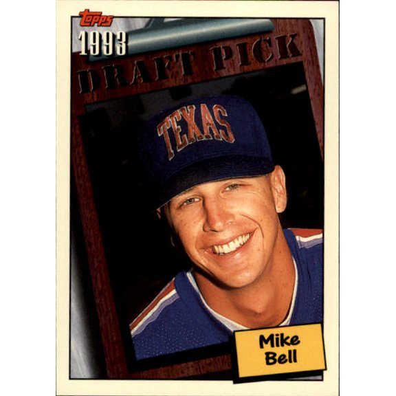 1994 Topps #201 Mike Bell RC MLB Baseball Trading Card