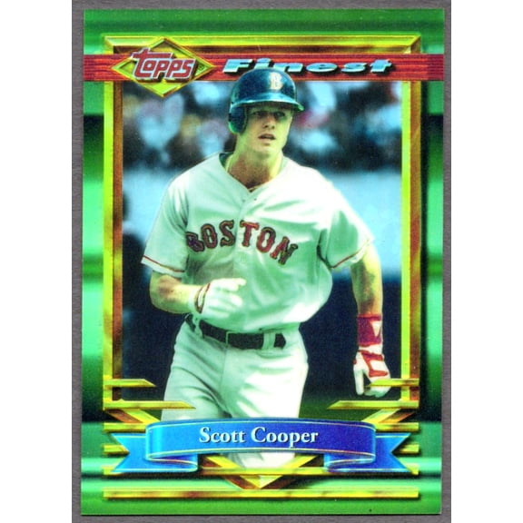 1994 Topps Finest Scott Cooper #168 Refractor