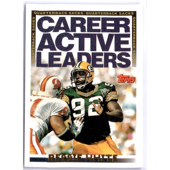 1994 Topps Reggie White #475 Green Bay Packers NFL Football Trading Card