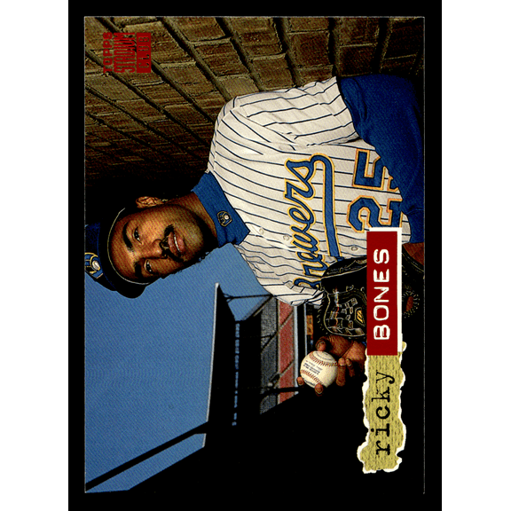 1994 Topps Stadium Club Ricky Bones #398 Milwaukee Brewers MLB Baseball Trading Card