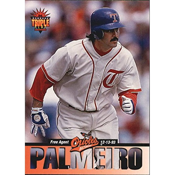1994 Triple Play #158 Rafael Palmeiro MLB Baseball Trading Card