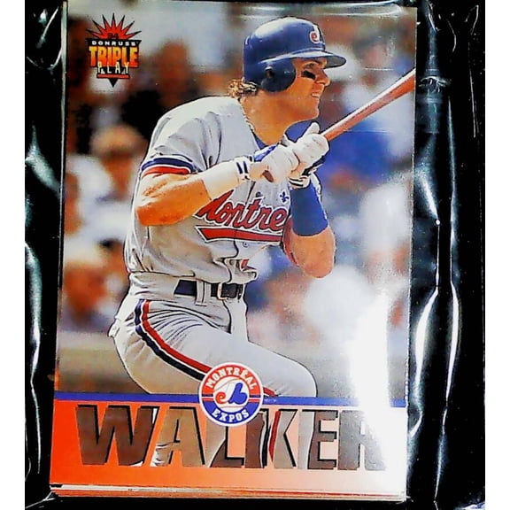 1994 Triple Play Montreal Expos Team Set 12 Cards Larry Walker