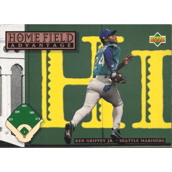 1994 UPPER DECK #292 KEN GRIFFEY JR. HOME FIELD ADVANTAGE SEATTLE MARINERS