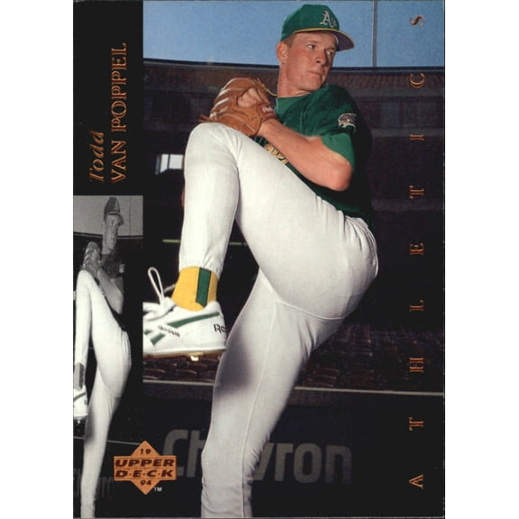 1994 Upper Deck #195 Todd Van Poppel MLB Baseball Trading Card