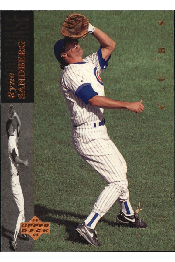 1994 Upper Deck #92 Ryne Sandberg Chicago Cubs MLB Baseball Base Trading Card