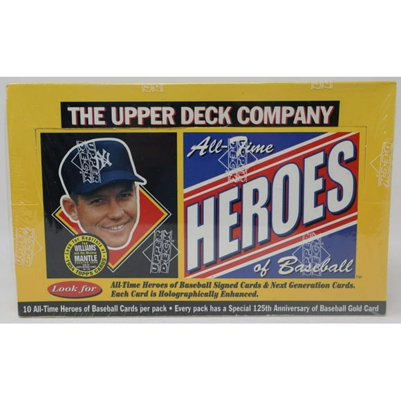 1994 Upper Deck All Time Heroes Of Baseball Box (Hobby) (36/10)