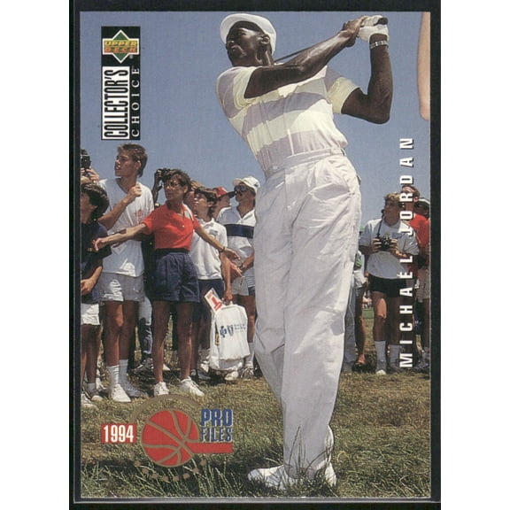 1994 Upper Deck Collector's Choice Pro Files Michael Jordan #204