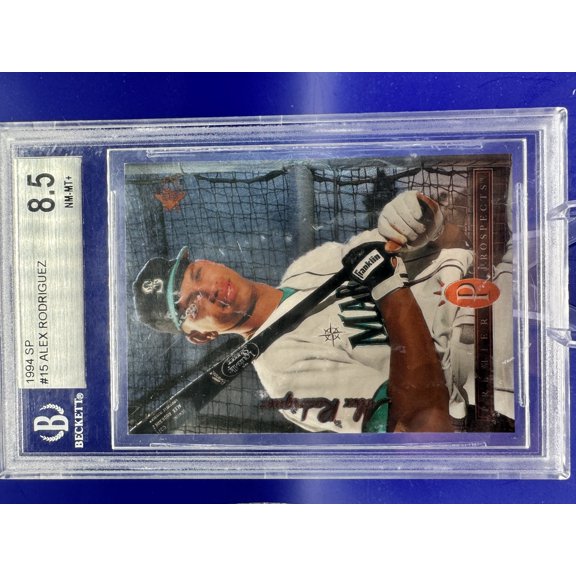 1994 Upper Deck SP Premier Prospects Alex Rodriguez Seattle Mariners BGS 8.5