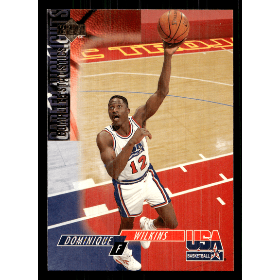 1994 Upper Deck USA Basketball Dominique Wilkins #78 Trading Card NBA Collectible