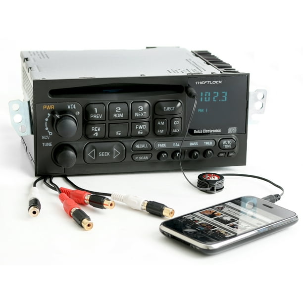 1995-05 GMC Chevrolet Isuzu Car AM FM CD Player Radio w Aux Input and ...