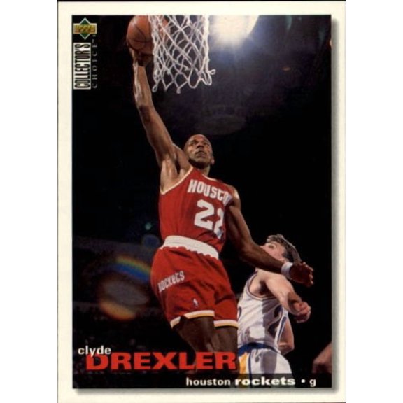 1995-96 Collector's Choice #22 Clyde Drexler NBA Basketball Trading Card