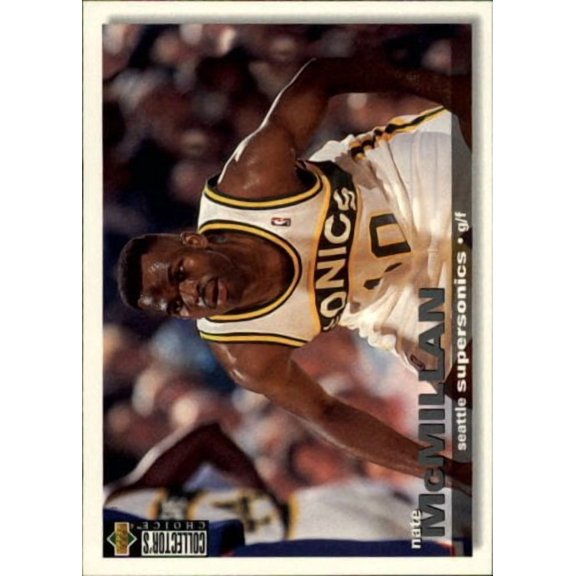 1995-96 Collector's Choice #31 Nate McMillan NBA Basketball Trading Card