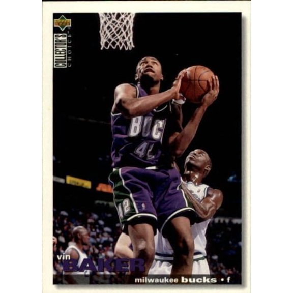 1995-96 Collector's Choice #42 Vin Baker NBA Basketball Trading Card