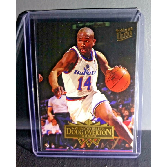 1995-96 Doug Overton Fleer Ultra #195 Basketball Card