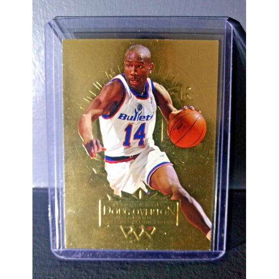 1995-96 Doug Overton Fleer Ultra Gold Medallion #195 Basketball Card