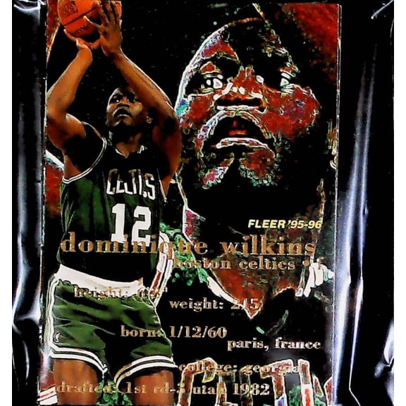 1995-96 Fleer NBA Boston Celtics Team Set Includes Rookies (Hand Collated) of 11 Cards: 8 Dee Brown 9 Sherman Dou Near Mint or Better Condition