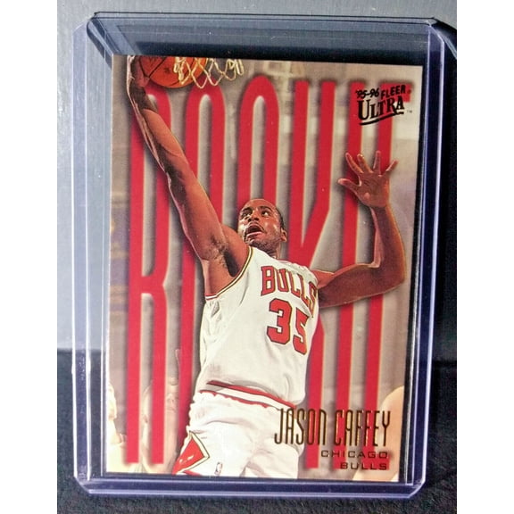 1995-96 Jason Caffey Fleer Ultra #268 Rookie Basketball Card