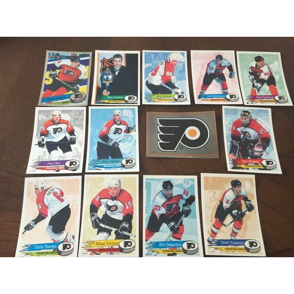 1995-96 Panini Stickers Philadelphia Flyers Team Set