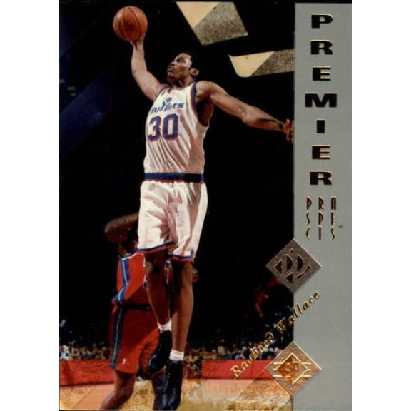 1995-96 Stadium Club #333 Rasheed Wallace RC NBA Basketball Trading Card