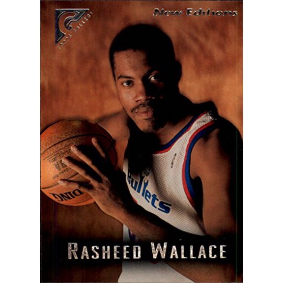 1995-96 Topps Gallery #52 Rasheed Wallace RC NBA Basketball Trading Card