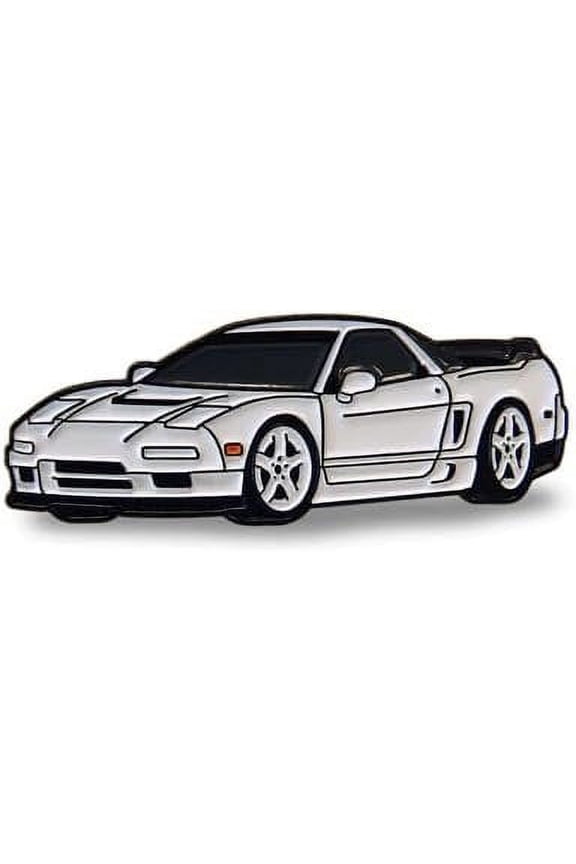 1995 Acura NSX Type-R Enamel Pin - Special Edition JDM Lapel Pin - For Hats, Backpacks & Shirts White