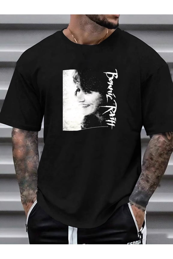 1995 Bonnie Raitt Tour Classic Black Concert Fan Music Graphic T-Shirt Unisex, for men & women, up to size 5XL