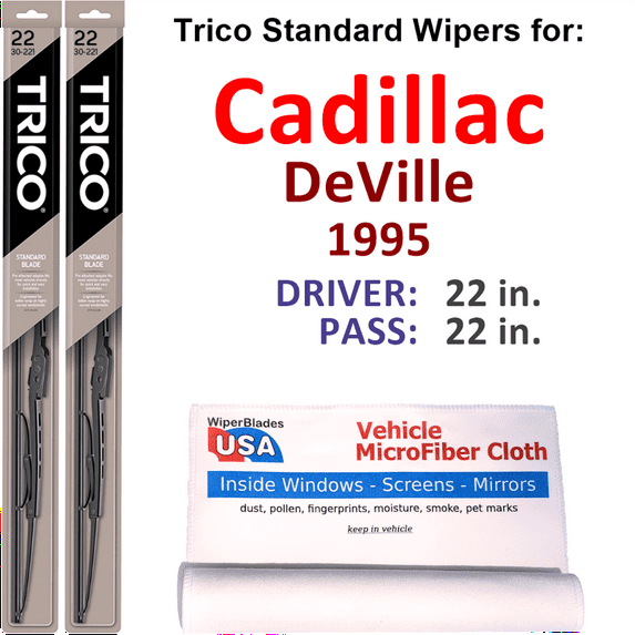 1995 Cadillac DeVille Wiper Blades (Set of 2)