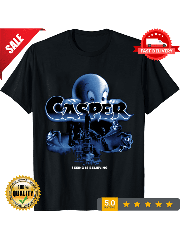 1995 Casper Vintage Movie Cover T Shirt Gift for fan S-5XL, NEW INSTOCK-TH68947