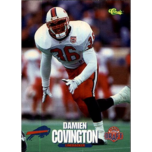 1995 Classic NFL Rookies #38 Damien Covington NFL Football Trading Card