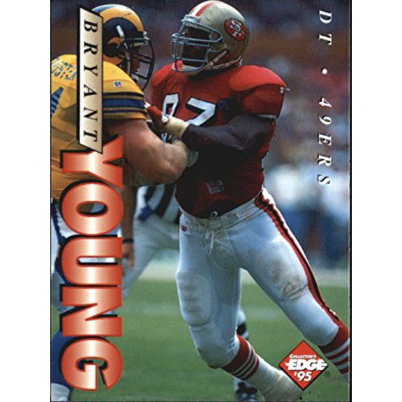 1995 Collector's Edge #182 Bryant Young NFL Football Trading Card