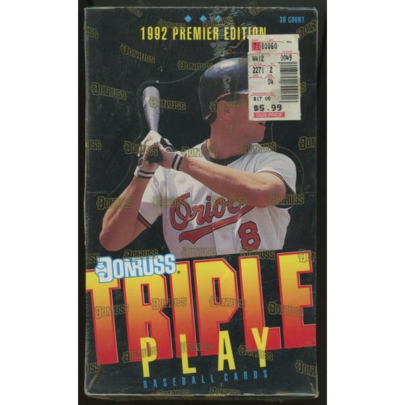 1992 Donruss Premier Edition Triple Play Baseball Box