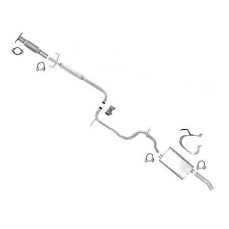 1995 For Ford Taurus For Mercury Sable 4Dr Sedan V6 3.0L Exhaust Pipe System