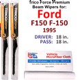thumbnail image 1 of 1995 Ford F150 F-150 Performance Beam Wipers (Set of 2), 1 of 3