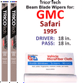 thumbnail image 1 of 1995 GMC Safari Beam Blade Wipers (Set of 2), 1 of 3