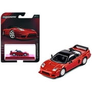 1995 Honda NSX-R GT RHD Right Hand Drive Red with Black Top "Collection" Series 1/64 Diecast Model Car by Majorette
