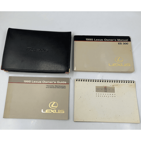 1995 Lexus ES300 Owners Manual Handbook Set with Case OEM M04B46031