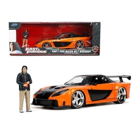 1995 Mazda RX-7 Widebody RHD w/Han Figure, Fast & Furious, Jada Toys 33174 - 1/24 scale Diecast Car